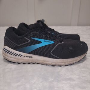 Brooks Ariel 20 Womens 10 B Running Shoes Athletic Sneakers Black